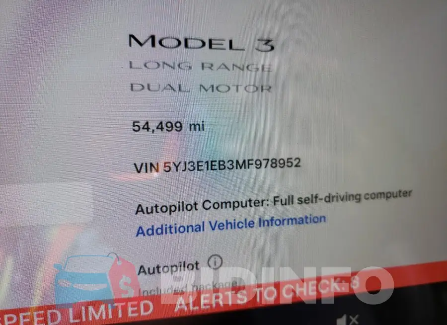 5YJ3E1EB3MF978952 Photo# 9