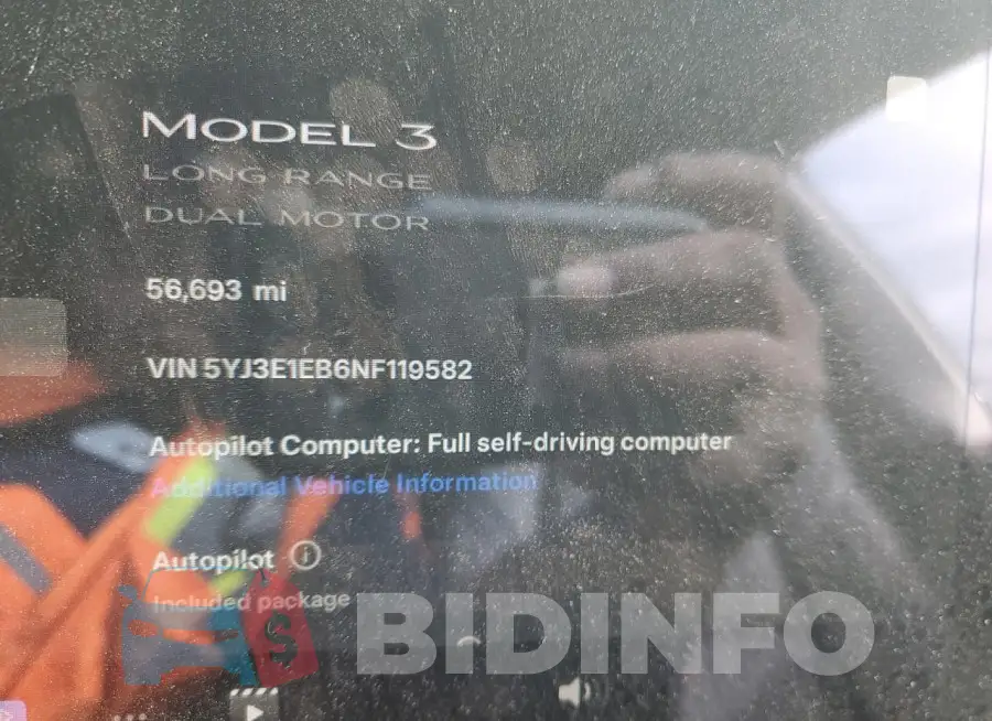 5YJ3E1EB6NF119582 Photo# 9