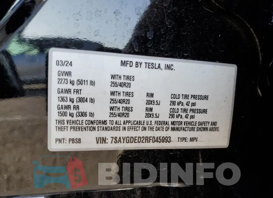 7SAYGDED2RF045993 Photo# 13