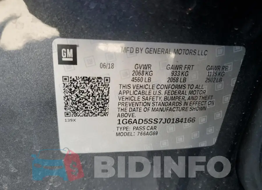 1G6AD5SS7J0184166 Photo# 12