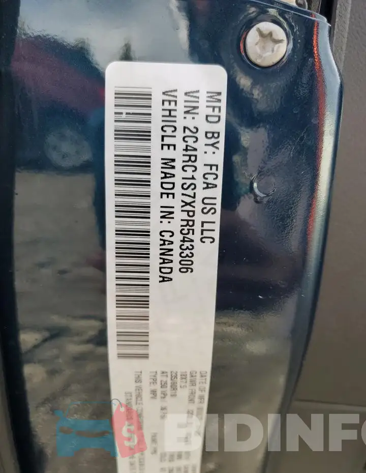 2C4RC1S7XPR543306 Photo# 13