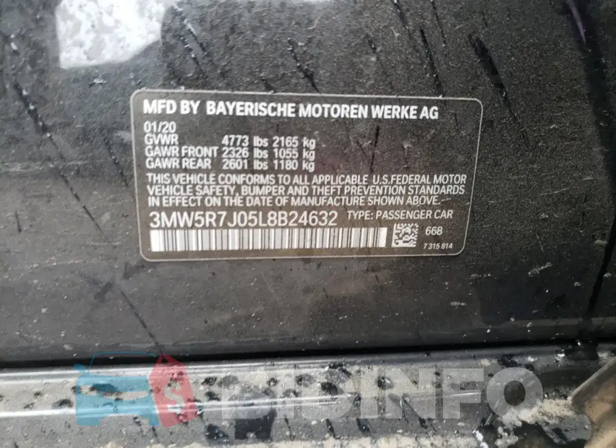 3MW5R7J05L8B24632 Photo# 12