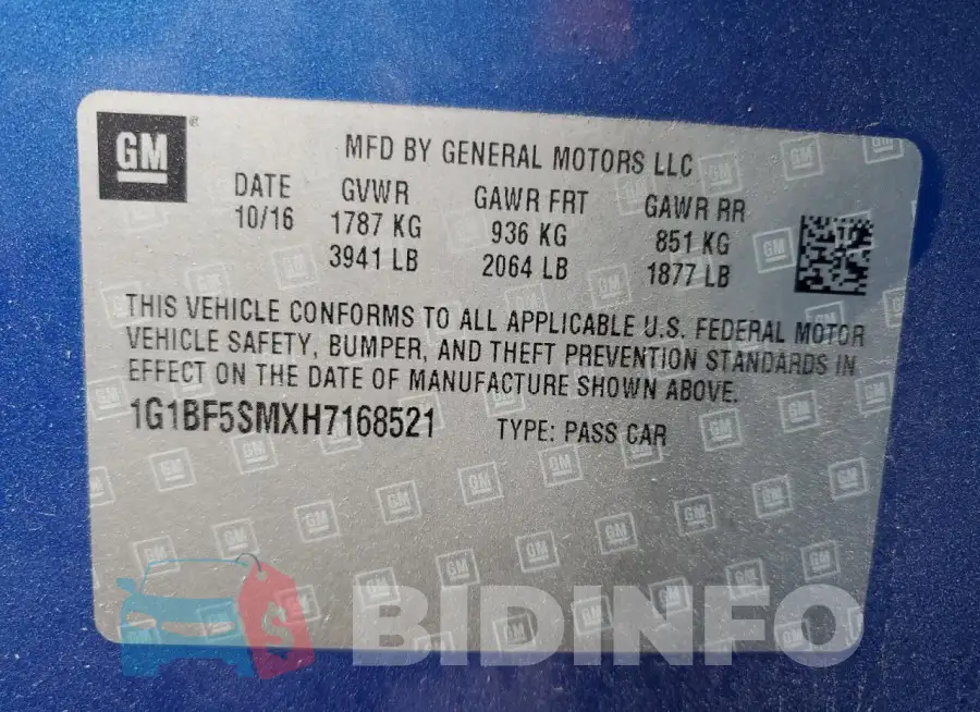1G1BF5SMXH7168521 Photo# 13