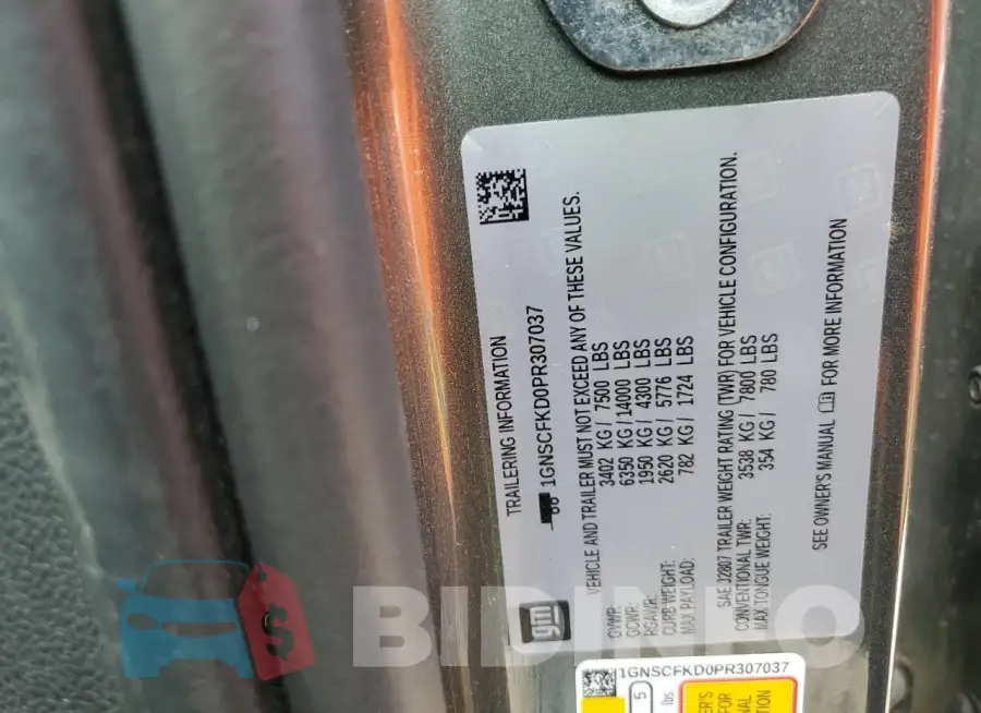 1GNSCFKD0PR307037 Photo# 13