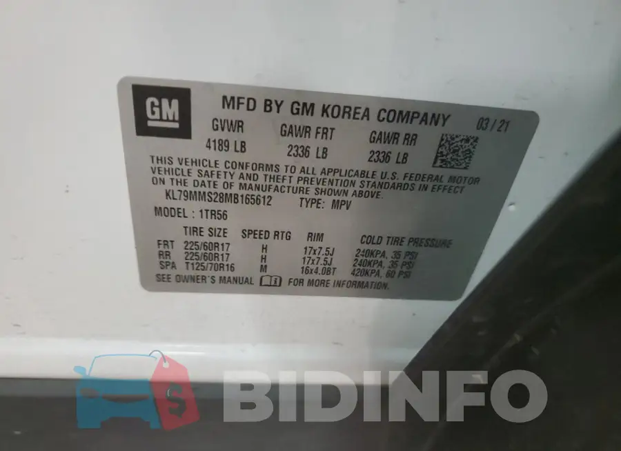KL79MMS28MB165612 Photo# 13