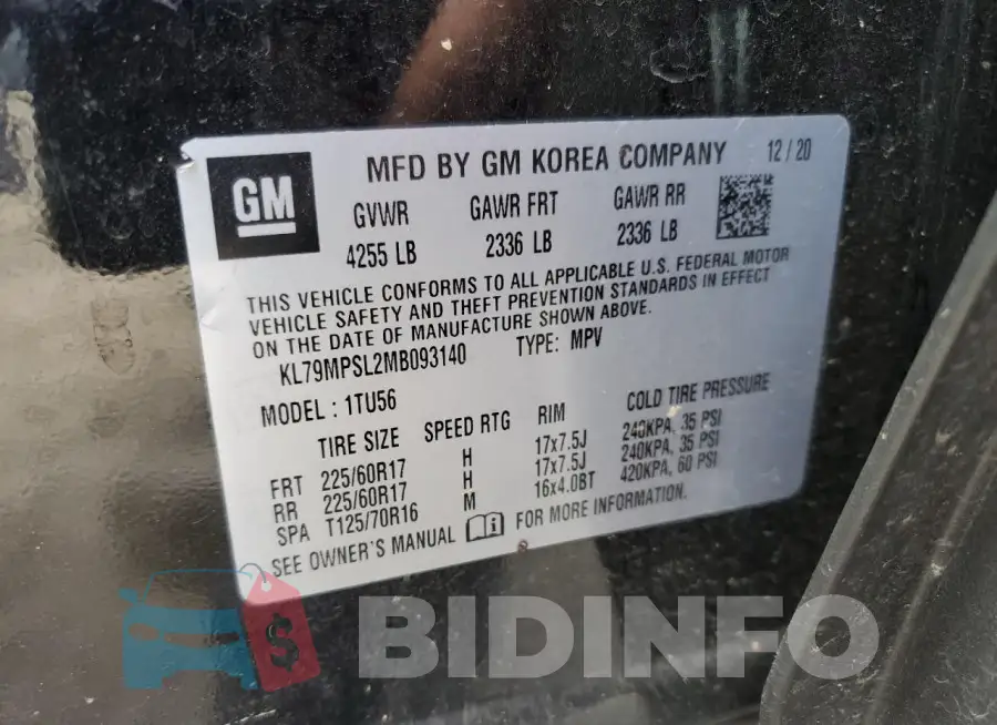 KL79MPSL2MB093140 Photo# 14