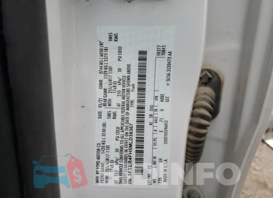 1FTER4FH5MLD38367 Photo# 12