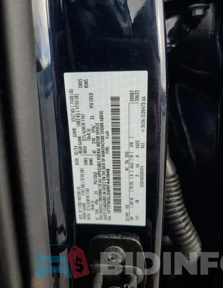 1FTFW3LD9RFA43948 Photo# 12