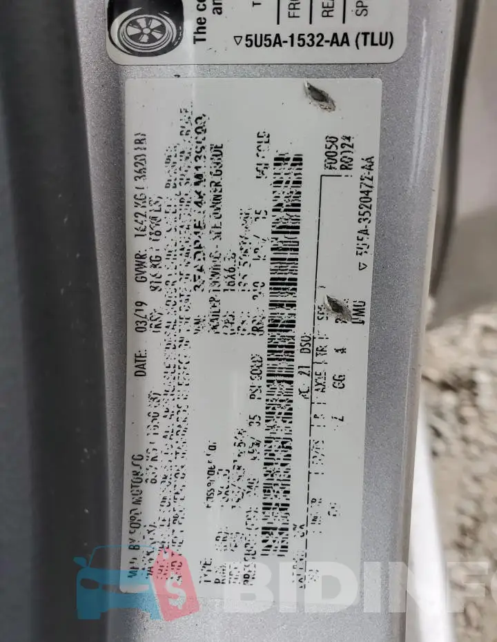 3FADP4EJ4KM139009 Photo# 13