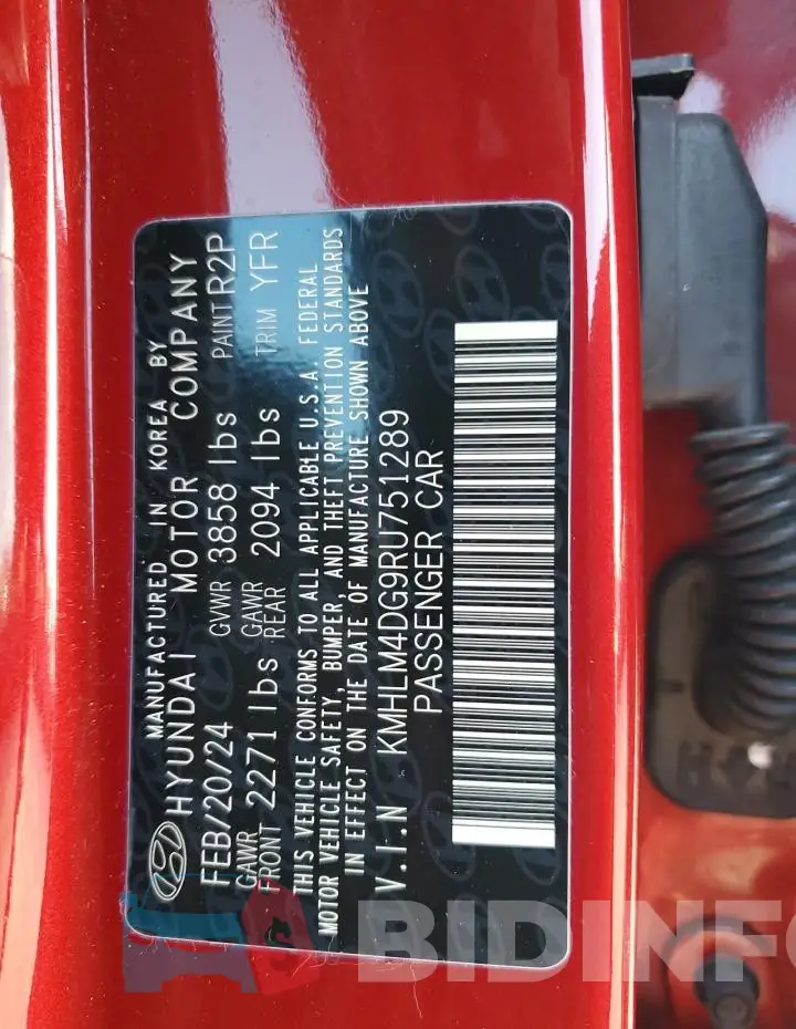 KMHLM4DG9RU751289 Photo# 12