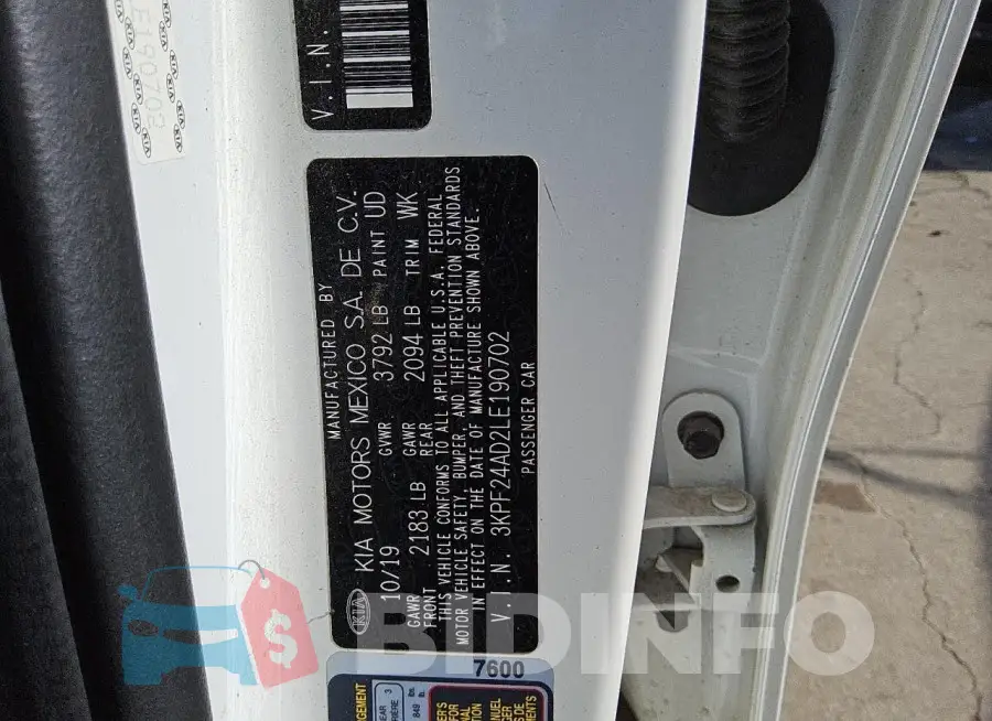 3KPF24AD2LE190702 Photo# 12