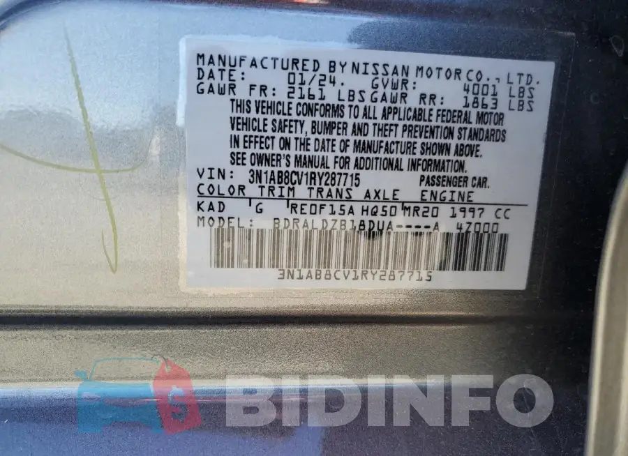 3N1AB8CV1RY287715 Photo# 13