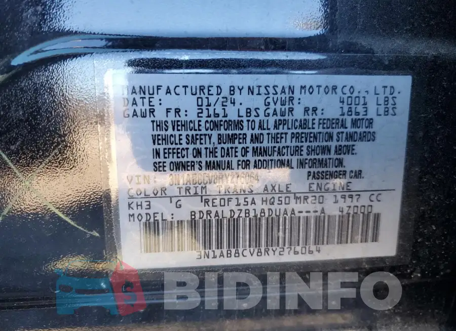 3N1AB8CV8RY276064 Photo# 12
