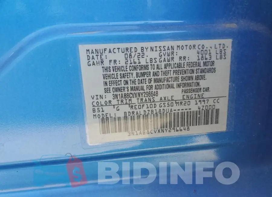 3N1AB8CVXNY296648 Photo# 12
