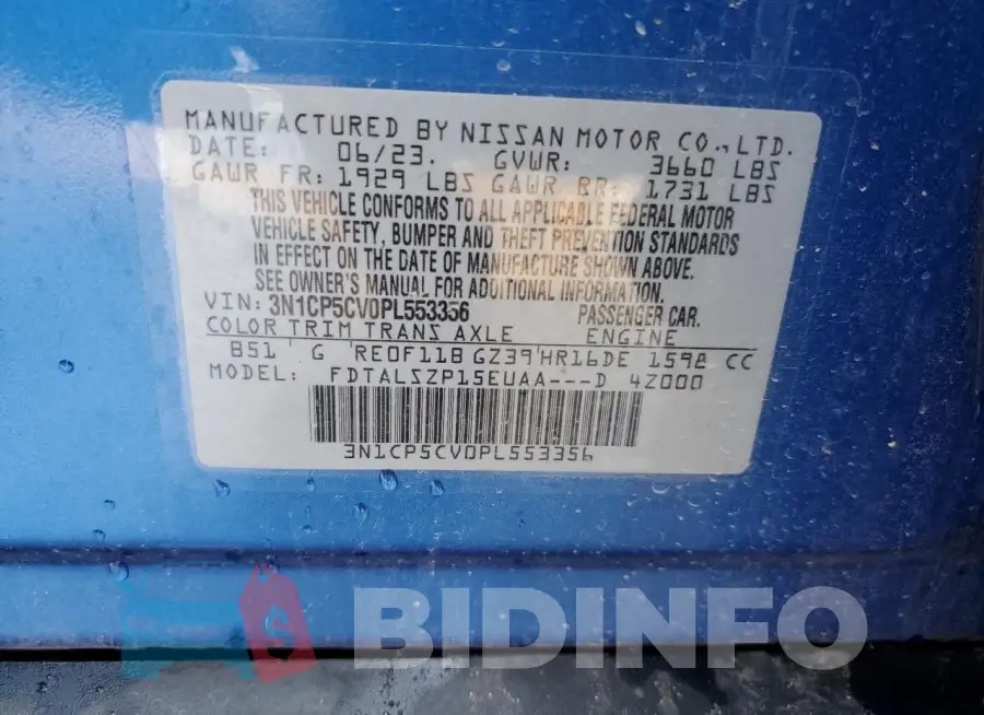 3N1CP5CV0PL553356 Photo# 13