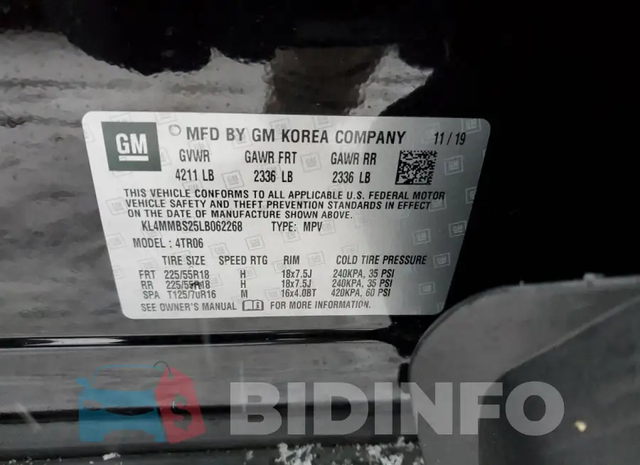 KL4MMBS25LB062268 Photo# 13