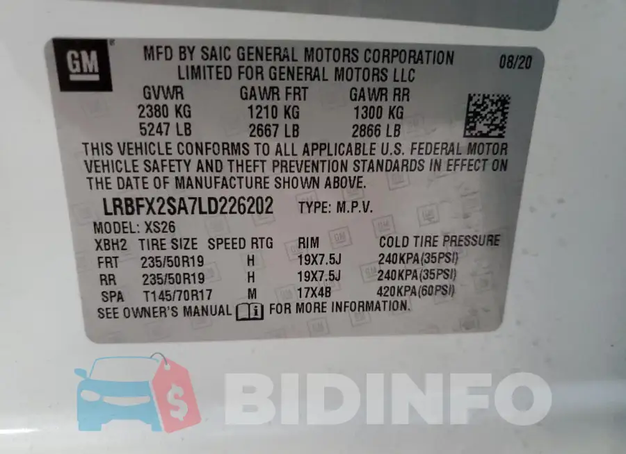 LRBFX2SA7LD226202 Photo# 13