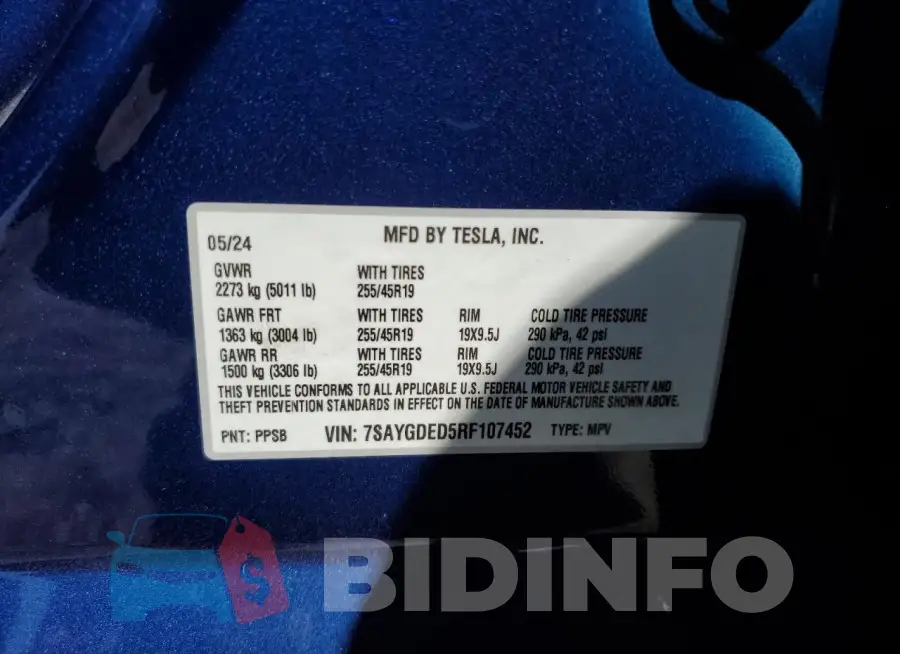 7SAYGDED5RF107452 Photo# 12