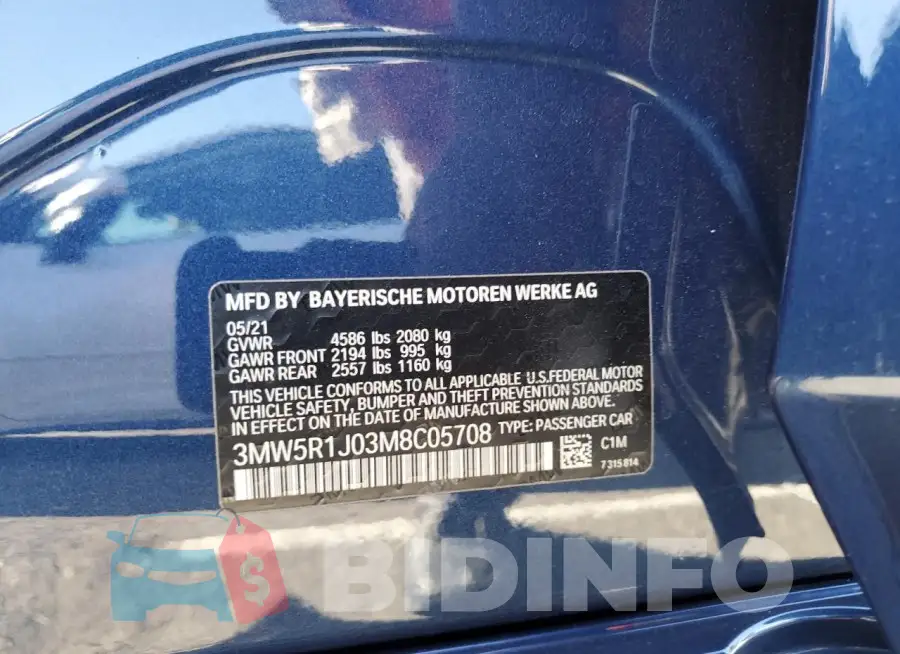 3MW5R1J03M8C05708 Photo# 13