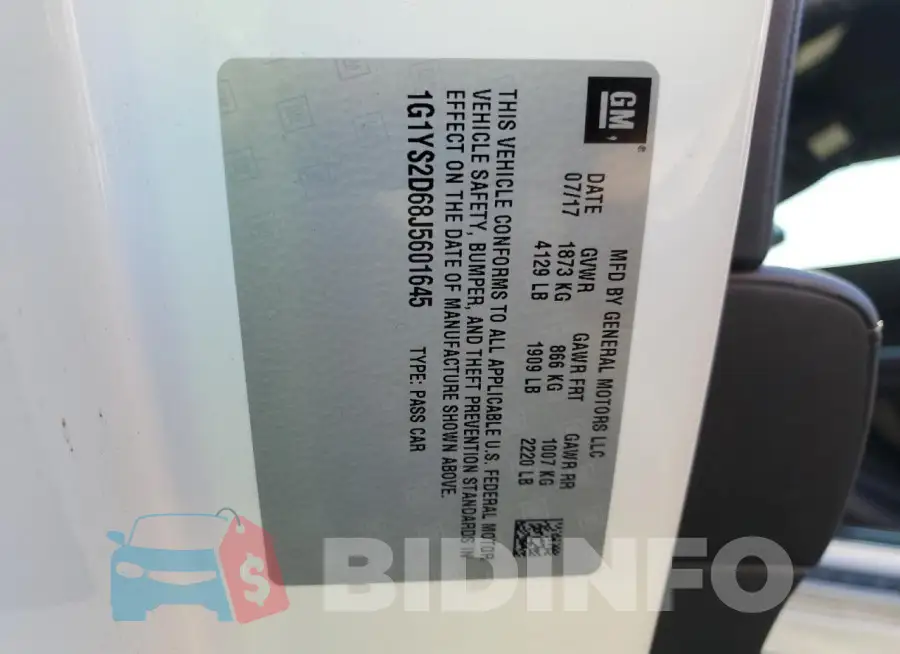 1G1YS2D68J5601645 Photo# 12