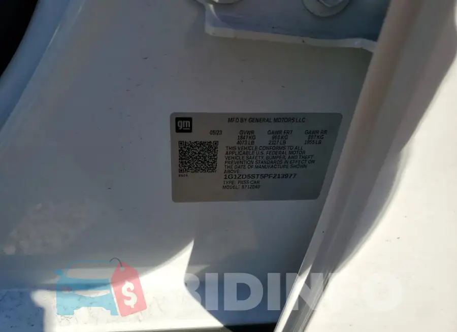1G1ZD5ST5PF213977 Photo# 12