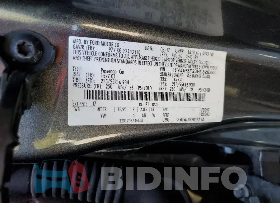 1FADP3F23HL326883 Photo# 12