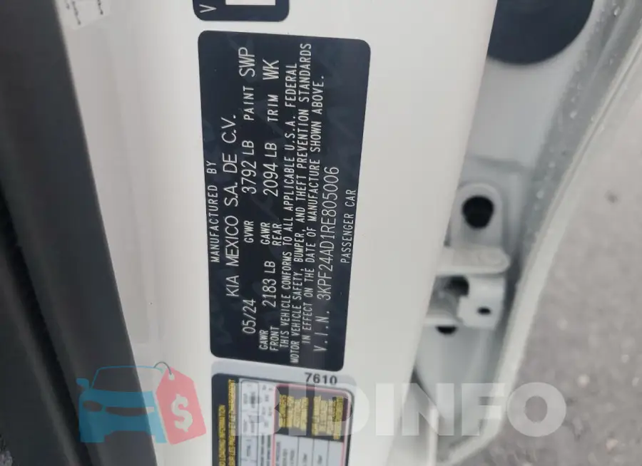 3KPF24AD1RE805006 Photo# 12