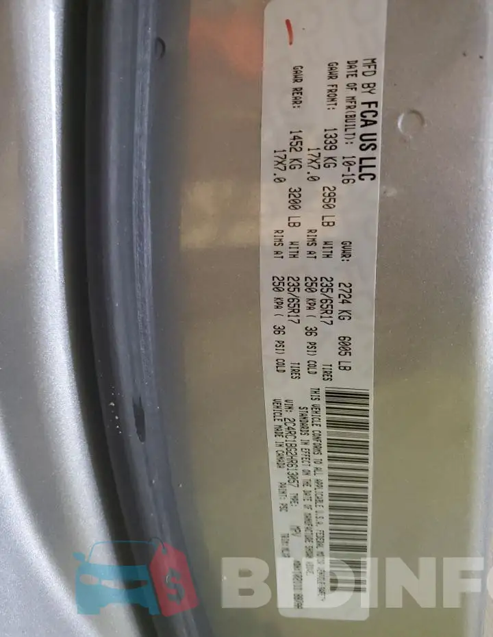 2C4RC1BG2HR613057 Photo# 13