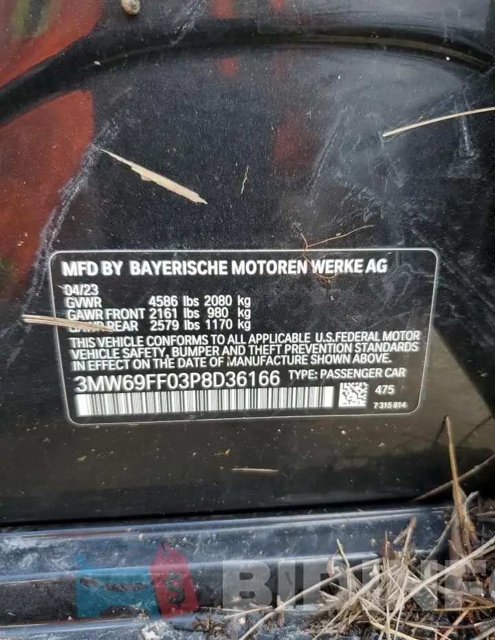 3MW69FF03P8D36166 Photo# 13