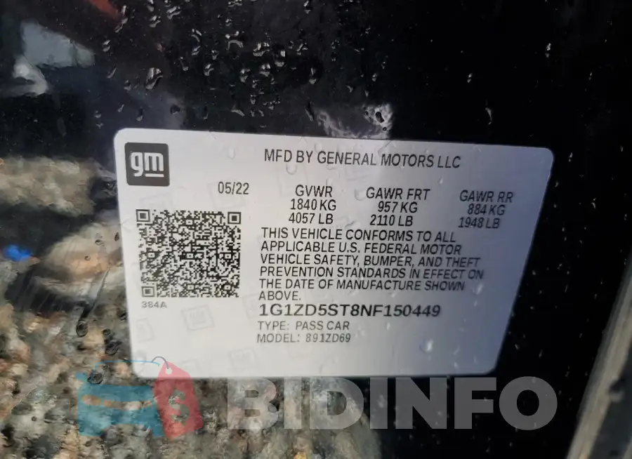 1G1ZD5ST8NF150449 Photo# 13