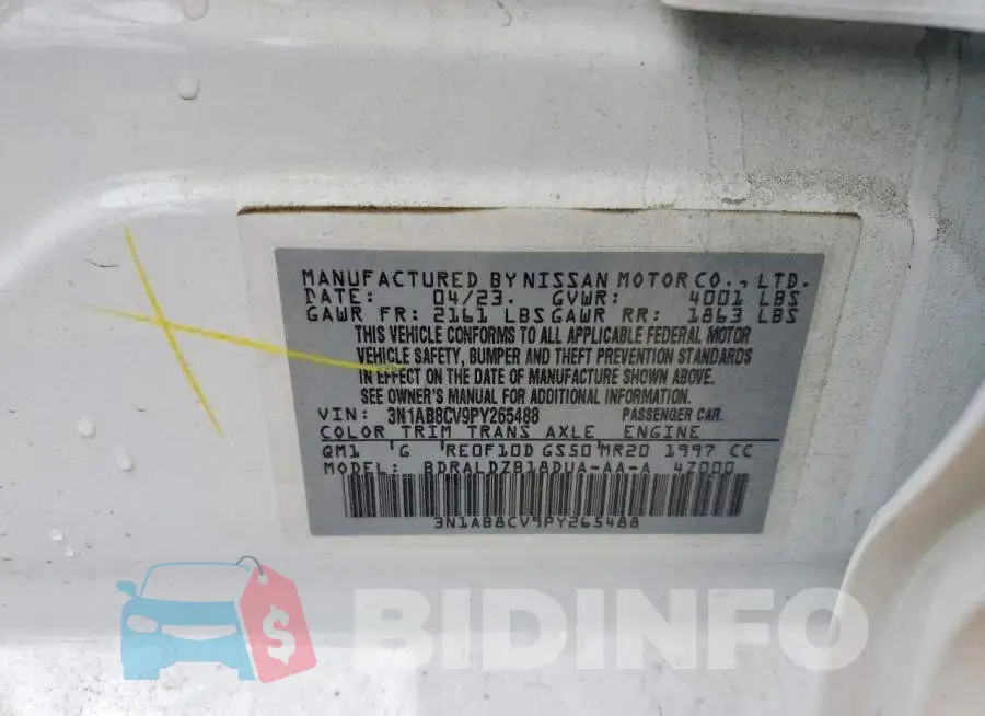 3N1AB8CV9PY265488 Photo# 12