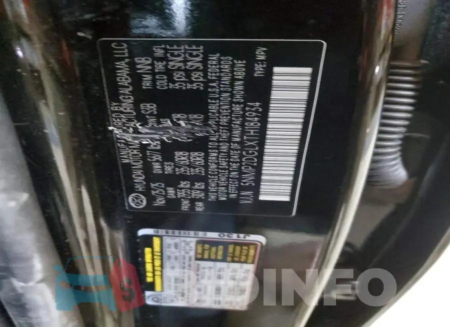 5NMP2DGLXTH184934 Photo# 14