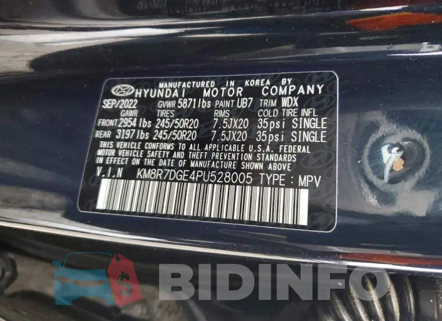 KM8R7DGE4PU528005 Photo# 13
