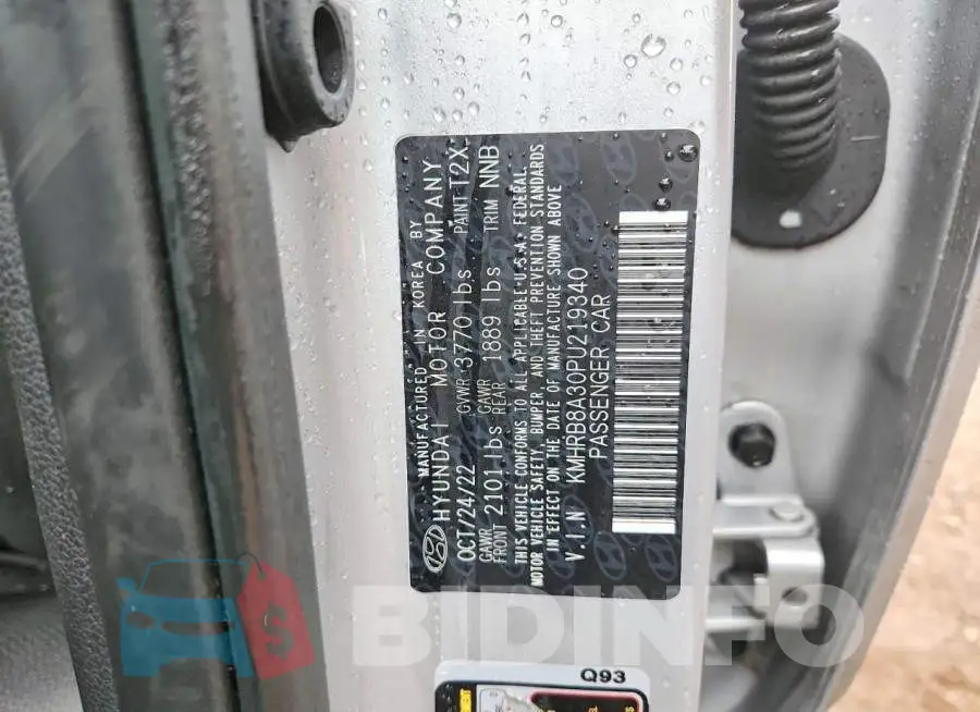 KMHRB8A30PU219340 Photo# 12
