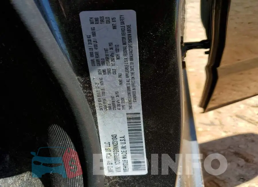 1C6RREFG9NN231043 Photo# 12