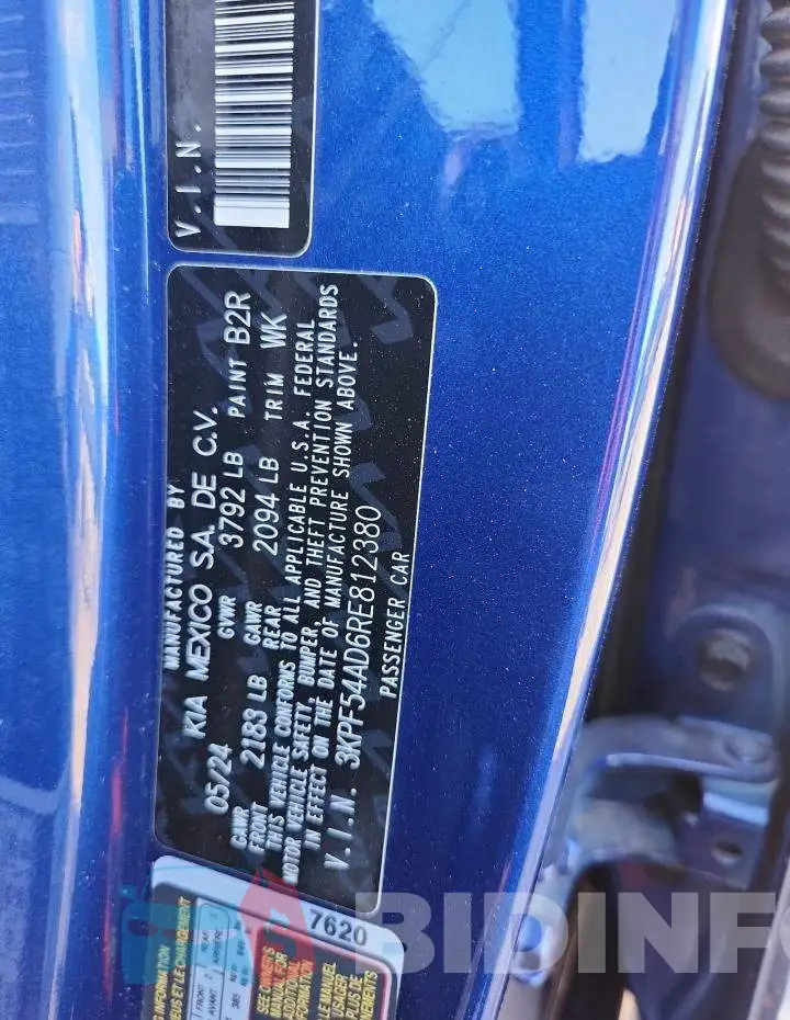3KPF54AD6RE812380 Photo# 12