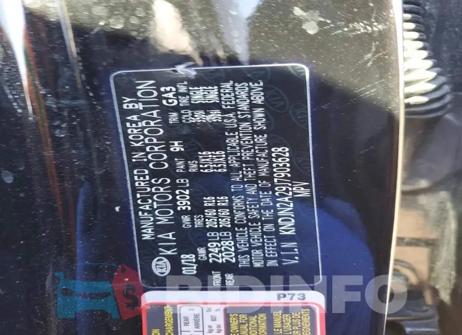 KNDJN2A29J7903628 Photo# 12