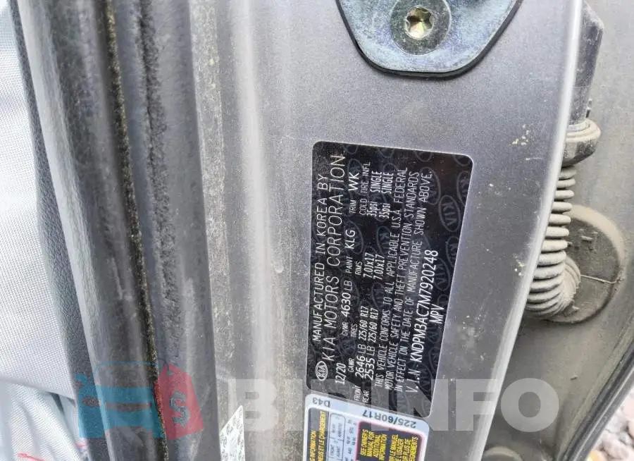 KNDPM3AC7M7920248 Photo# 14