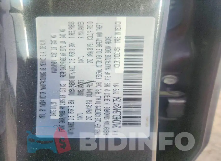 3MVDMBDL5MM241754 Photo# 13