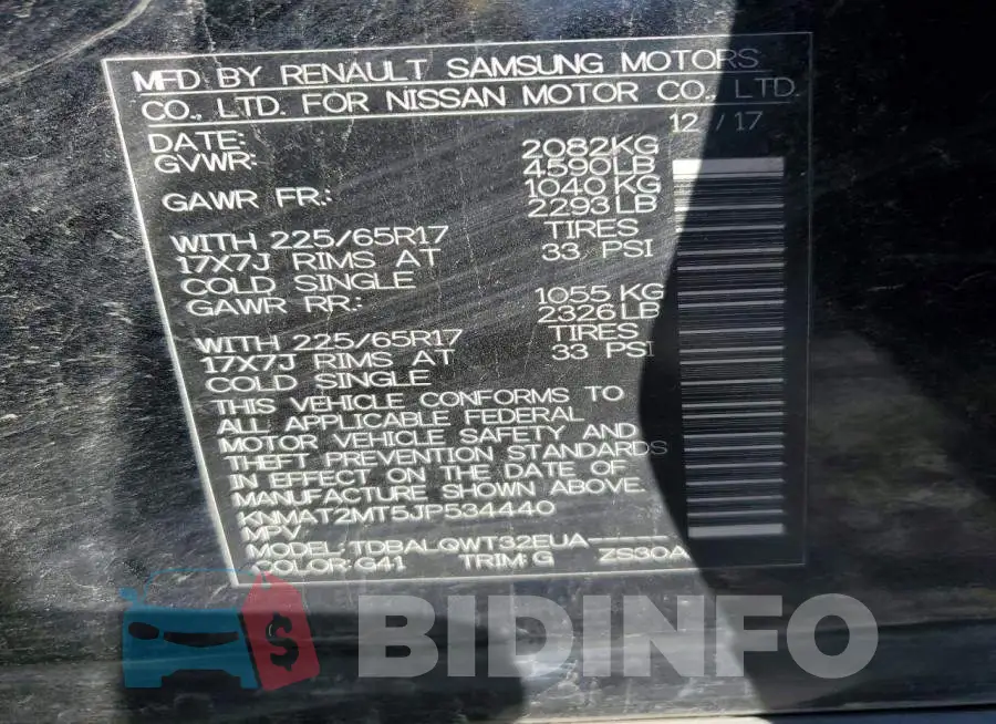 KNMAT2MT5JP534440 Photo# 14