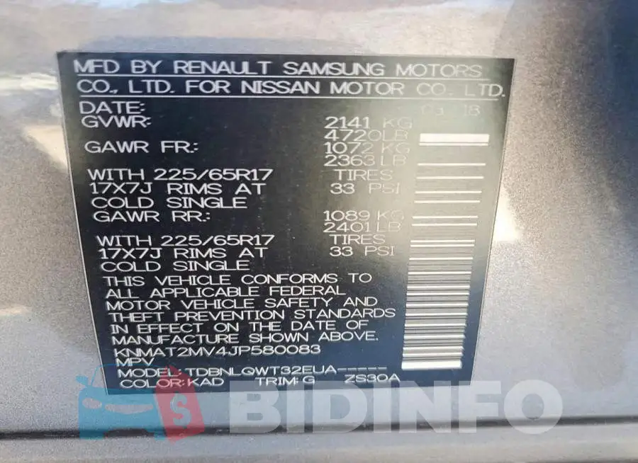 KNMAT2MV4JP580083 Photo# 12