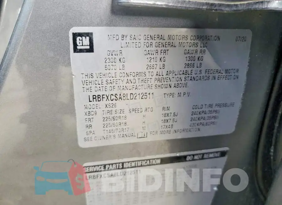 LRBFXCSA8LD212511 Photo# 14