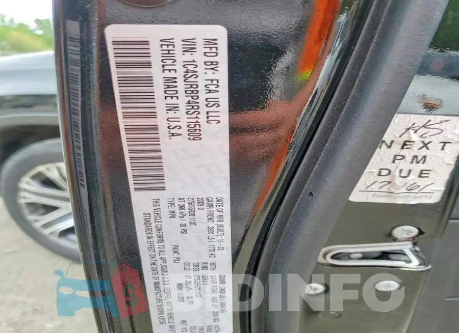 1C4SJRBP4RS115609 Photo# 13