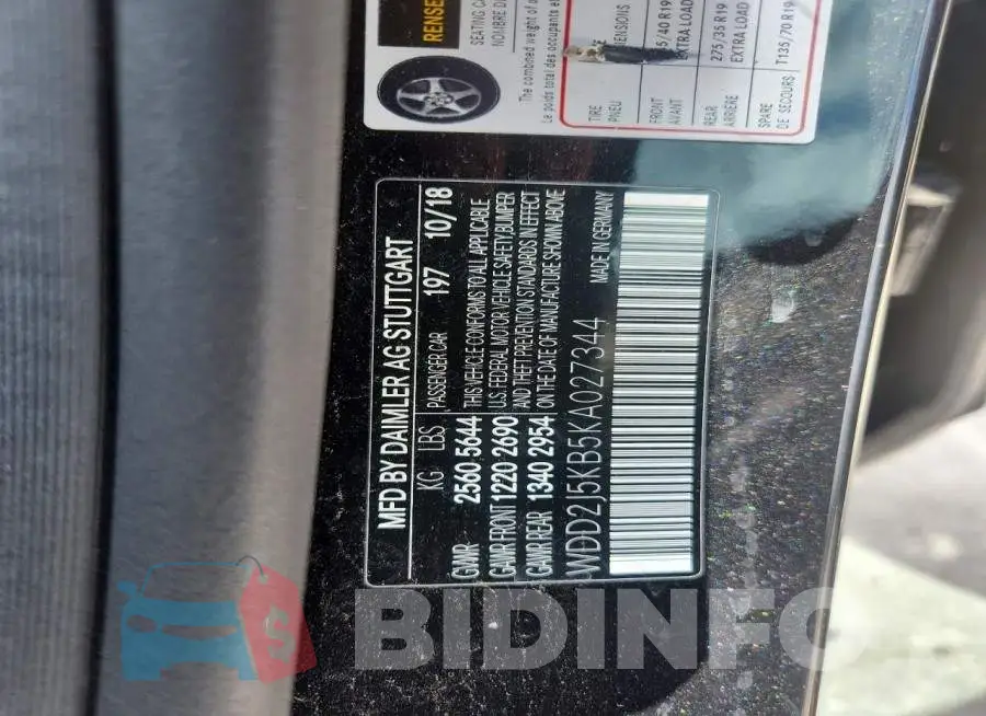 WDD2J5KB5KA027344 Photo# 12