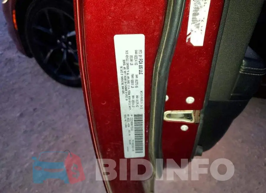 2C3CDXBG8KH726163 Photo# 12