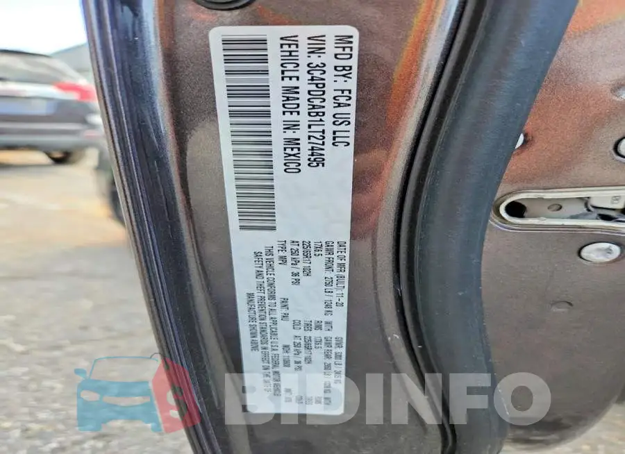 3C4PDCAB1LT274495 Photo# 13
