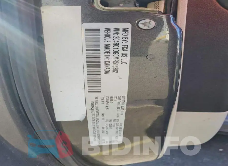 2C4RC1DG0MR515202 Photo# 13