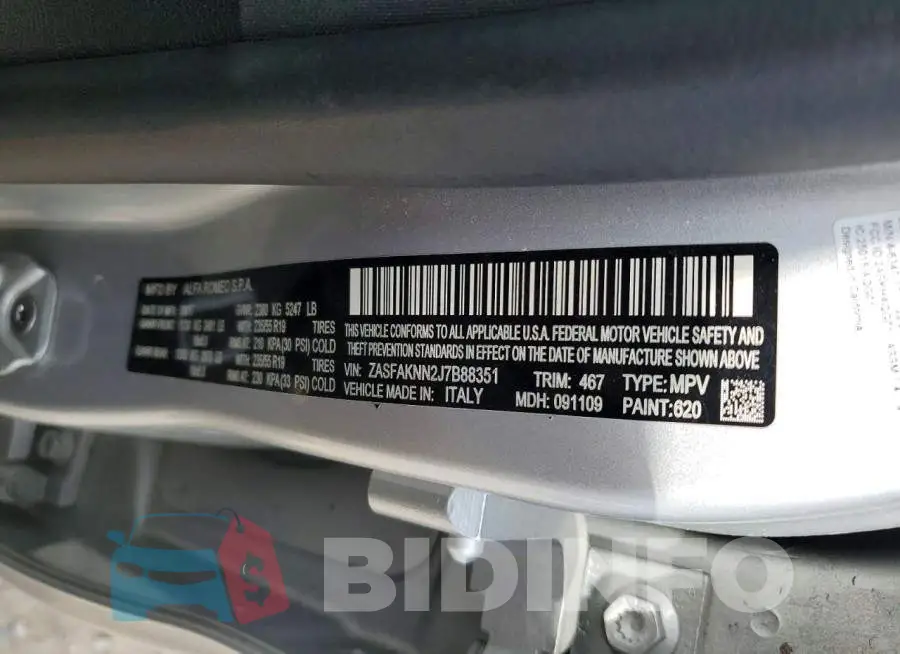 ZASFAKNN2J7B88351 Photo# 14