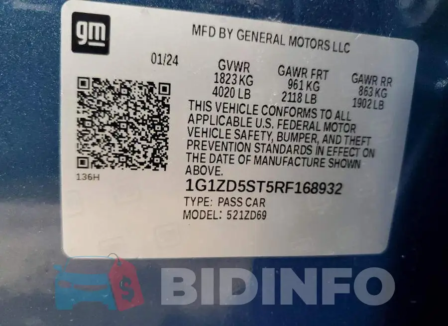 1G1ZD5ST5RF168932 Photo# 12