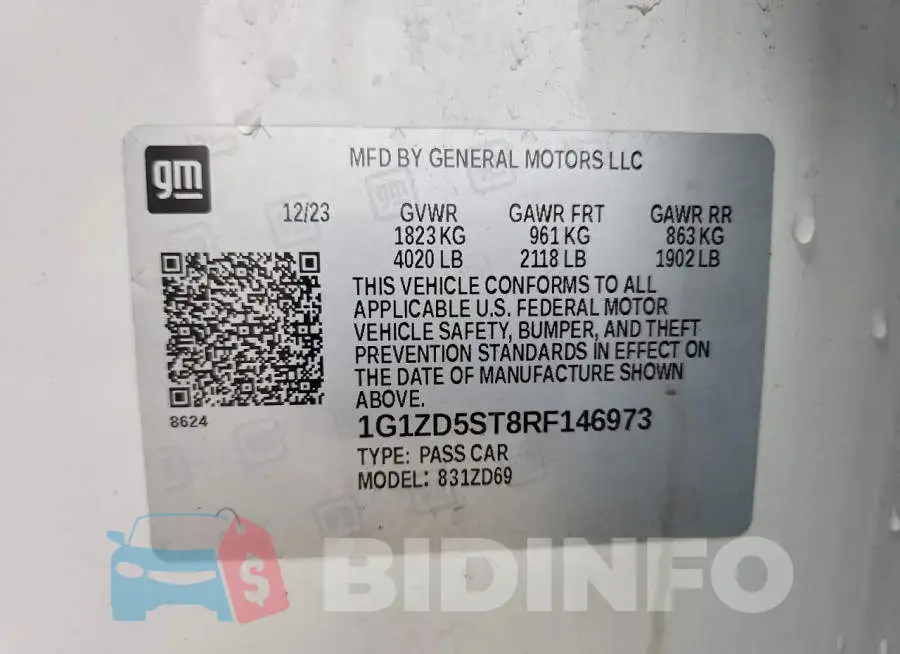 1G1ZD5ST8RF146973 Photo# 12